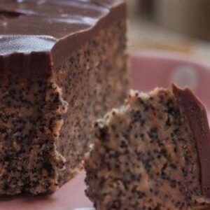 Čokoladna plazma torta sa makom