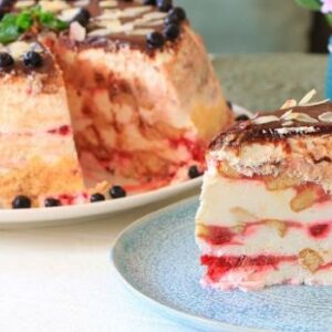 Zamrznuta plazma torta sa malinama